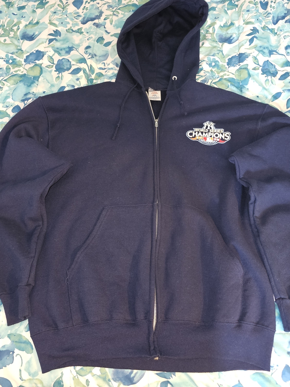 2009 New York Yankees 2009 World Series Champions Zip-Up Hoodie